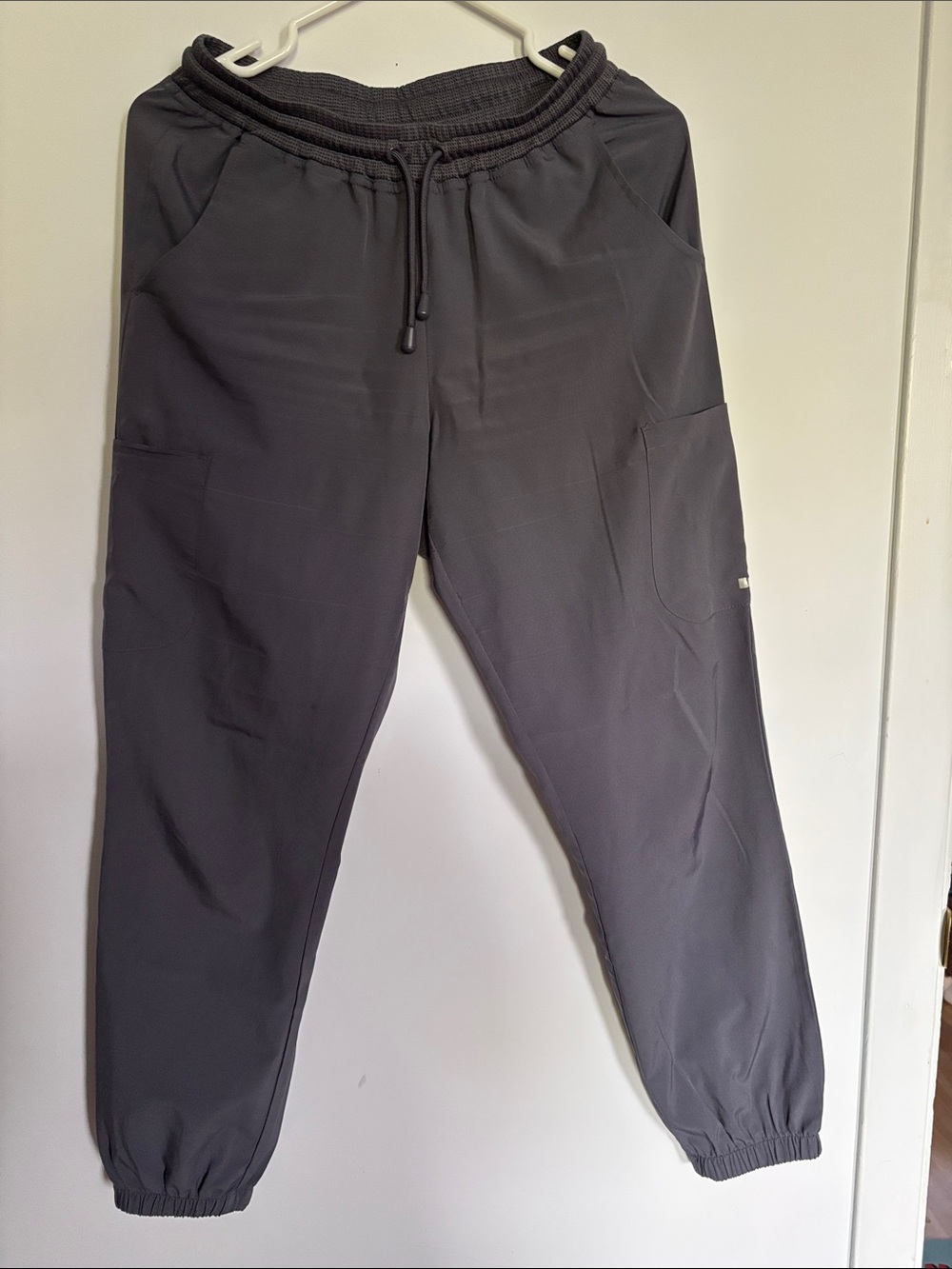 Men's Gray Drawstring Jogger Pants